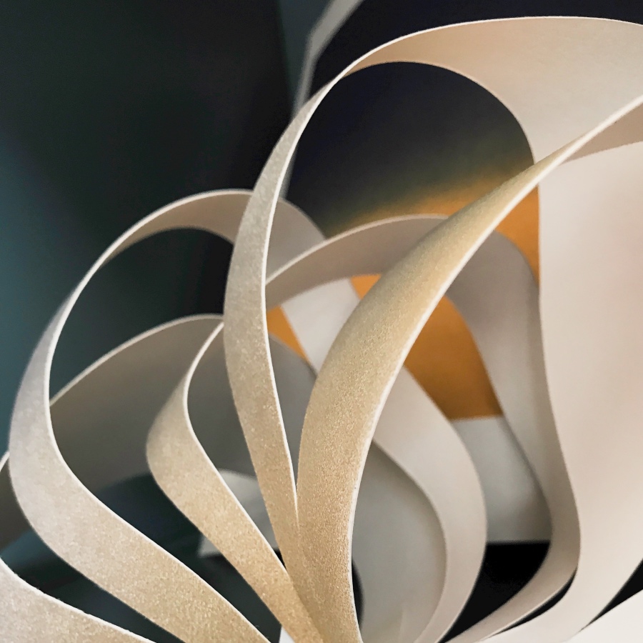 'Sunrise Soul' - Paper sculpture (Available as Fine art print)