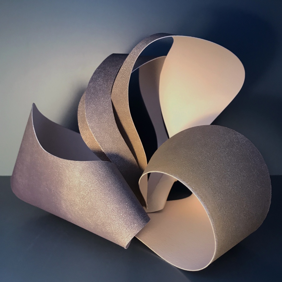 'The Swans I' - Paper Sculpture (Available as Fine Art print)